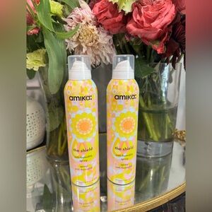 Amika The Shield Anti-Humidity Spray. Sold separately or together.
